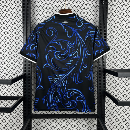 Maillot Argentine Extérieur — Bleu Foncé-Noir