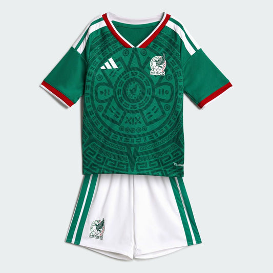 Kids' Mexico Home Jersey — Green