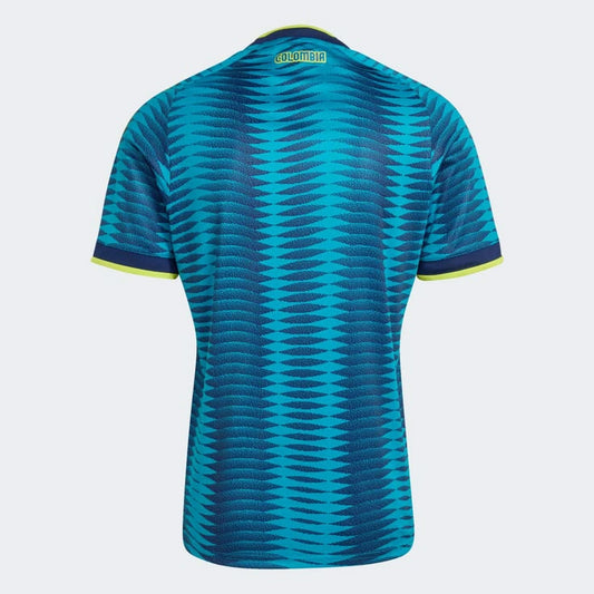 Colombia Away Jersey — Turquoise Blue