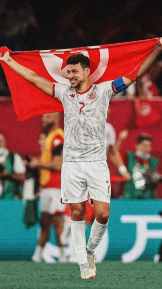 Maillot Tunisie Domicile — Blanc