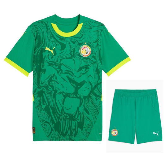 Kids' Senegal Home Jersey — Green