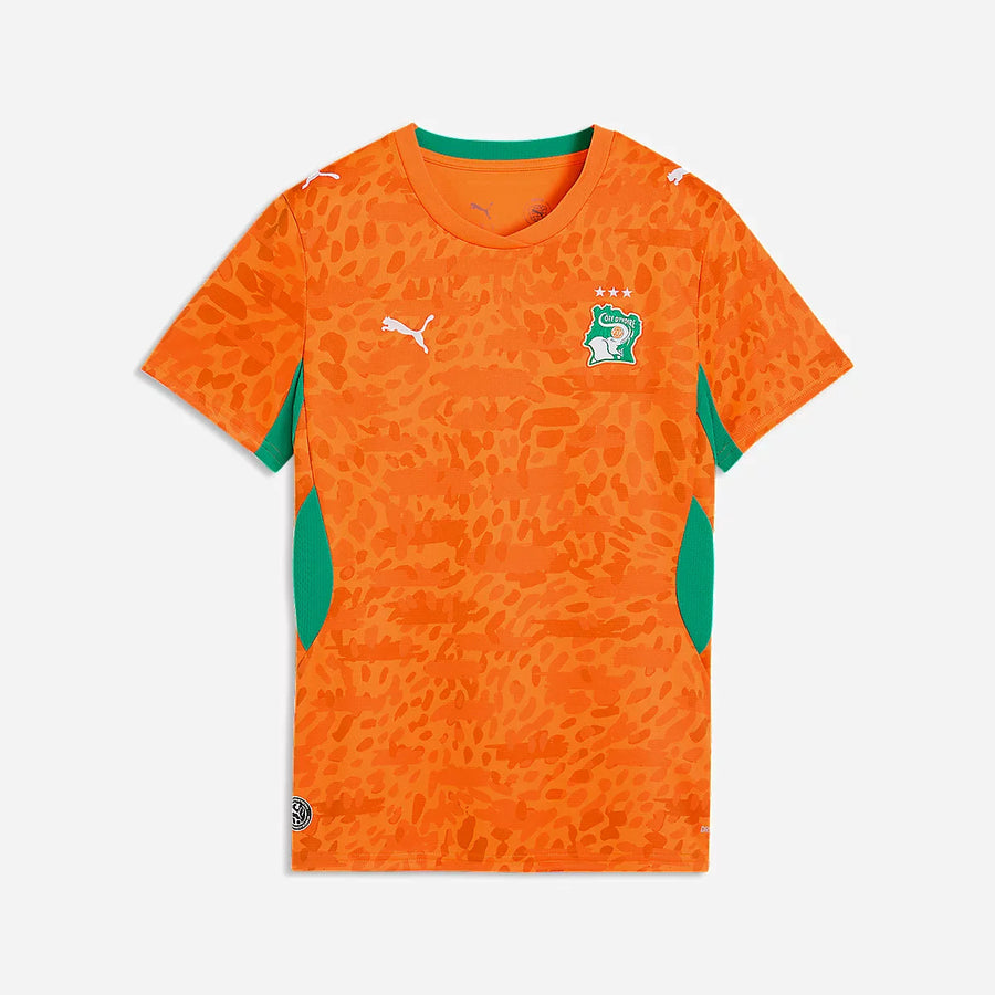 Ivory Coast Home Jersey — Orange