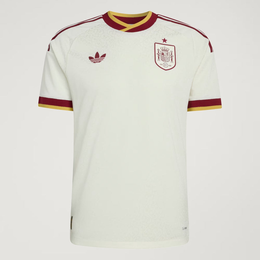 Spain Away Jersey — Cream Beige