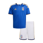Kids' Italy Home Jersey — Blue