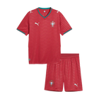 Kids' Portugal Home Jersey — Red