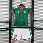 Kids' Mexico Home Jersey — Green