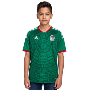 Maillot Enfant Mexique Domicile — Vert