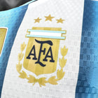 Maillot Argentine Domicile — Blanc-Bleu Clair