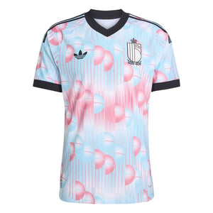 Maillot Belgique Extérieur — Blanc-Rose