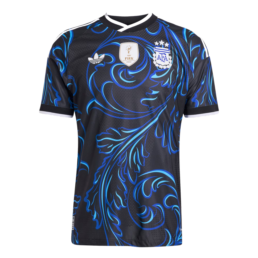 Argentina Away Jersey — Dark Blue-Black