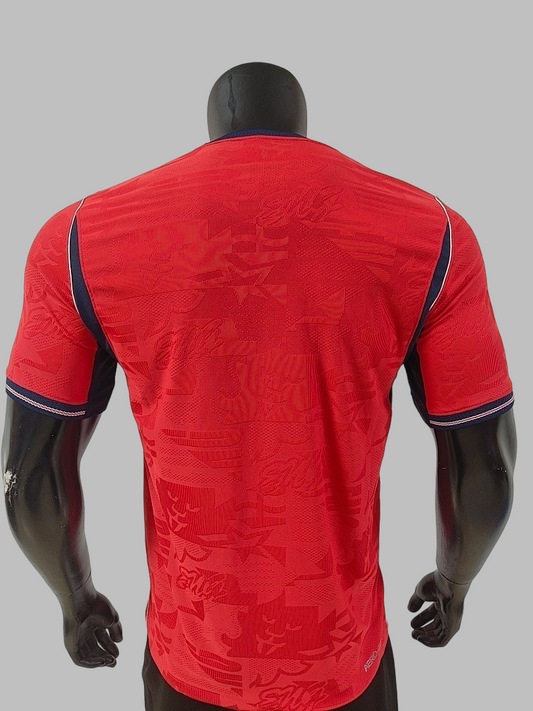 England Away Shirt — Red
