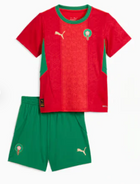 Morocco Kids' Home Jersey — Red