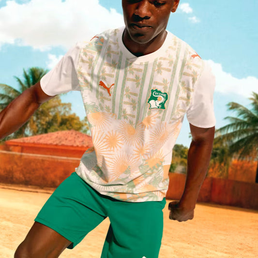 Maillot Côte d'Ivoire Extérieur — Blanc