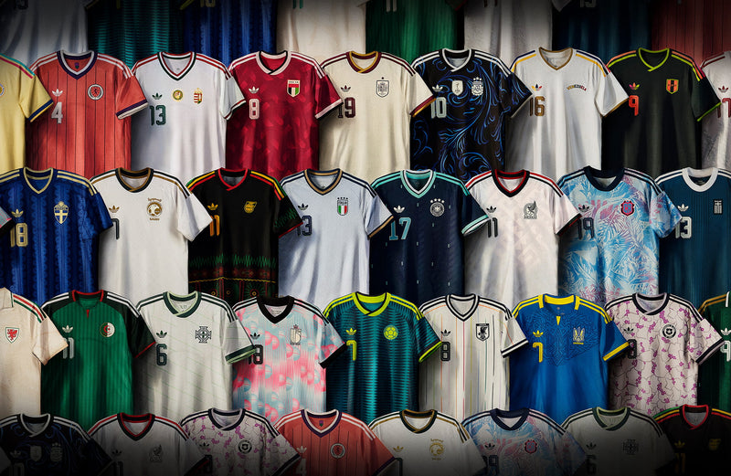 Des maillots dignes des plus grands terrains