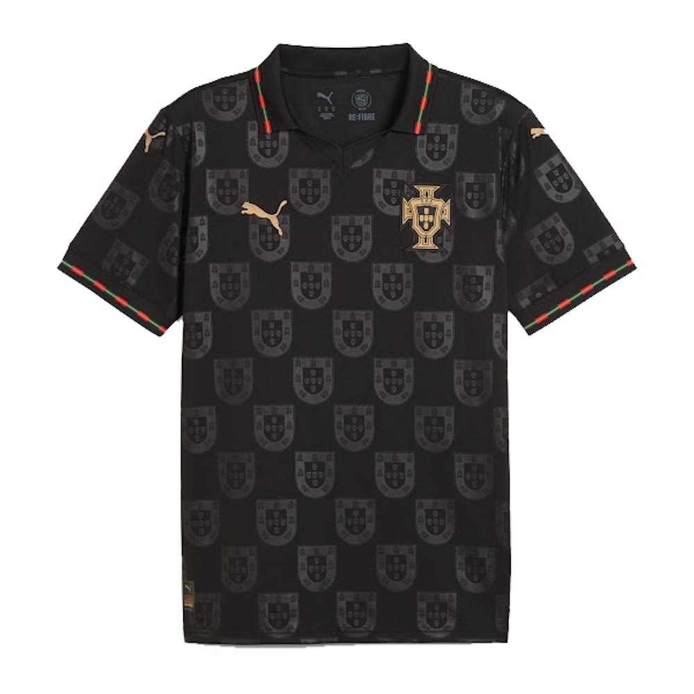 Portugal Away Jersey — Black