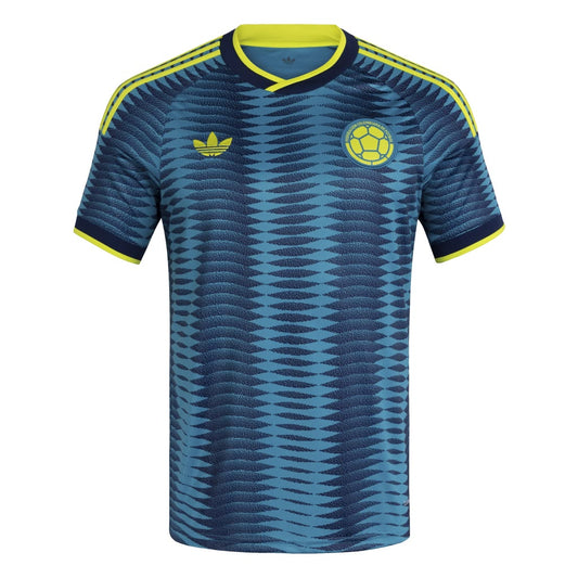 Colombia Away Jersey — Turquoise Blue