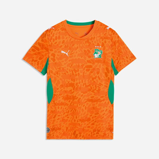 Ivory Coast Home Jersey — Orange