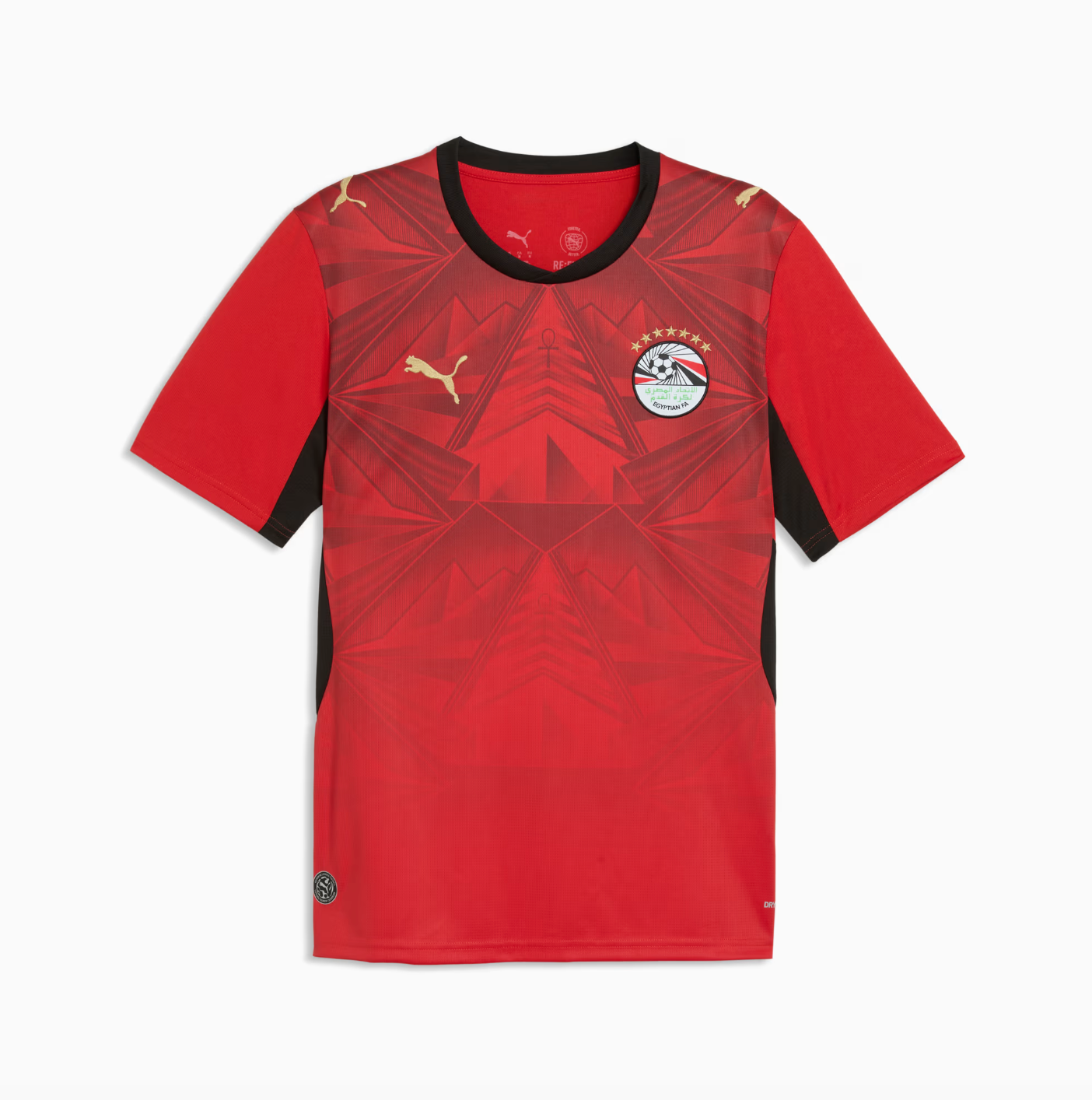 Egypt Home Jersey — Red-Black