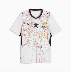 Maillot Ghana Extérieur — Blanc