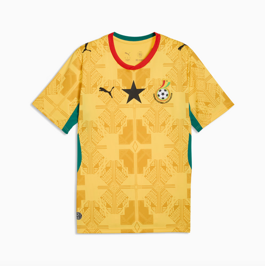 Ghana Home Jersey — Orange