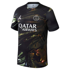 Maillot PSG Back 2 Back Domicile — Noir 2 étoiles